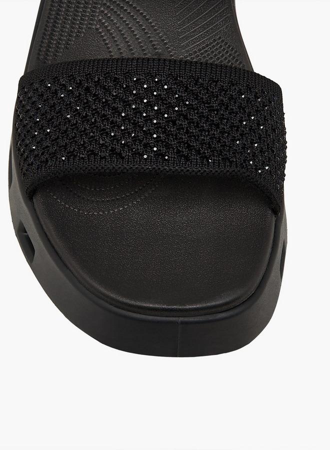 Le Confort Women Embellished Flyknit Sandals Ramadan Collection - Image 4